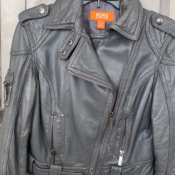 Michael kors leather jacket - Picture 2 of 4